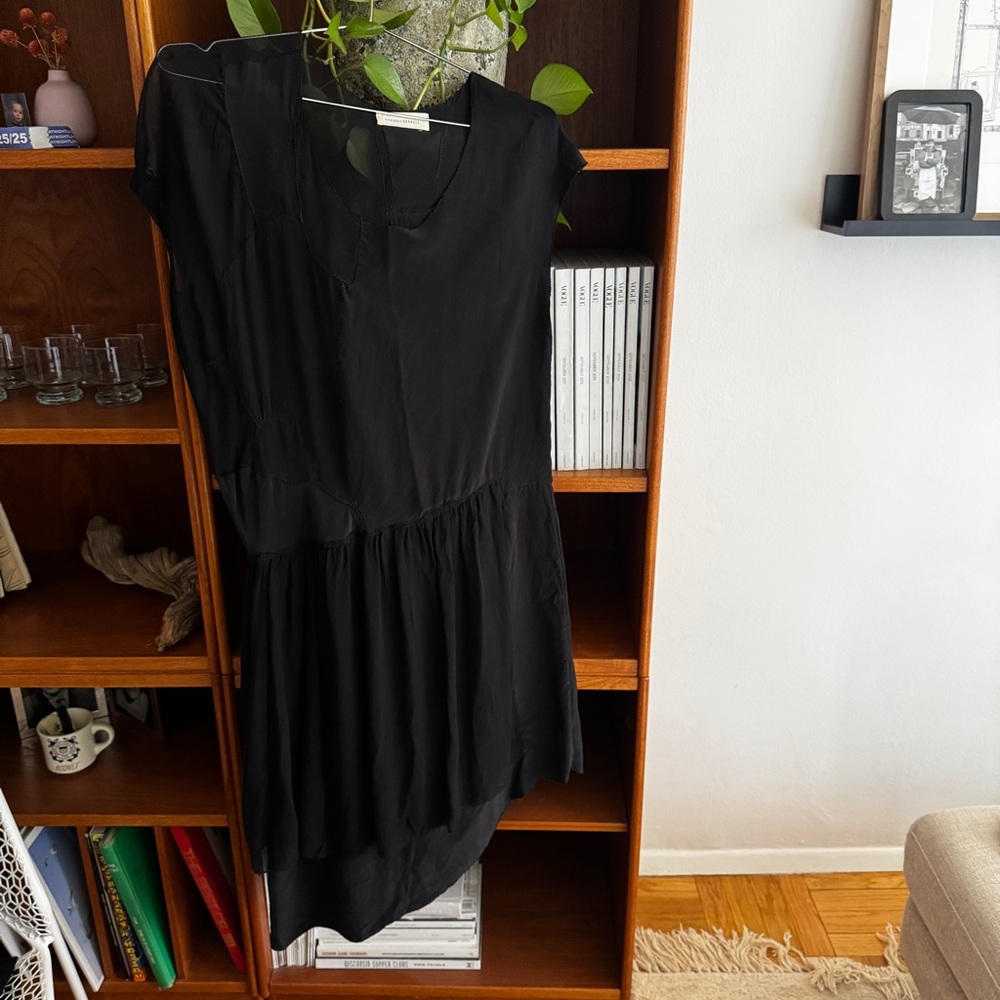 Correll Correll black slouchy dress